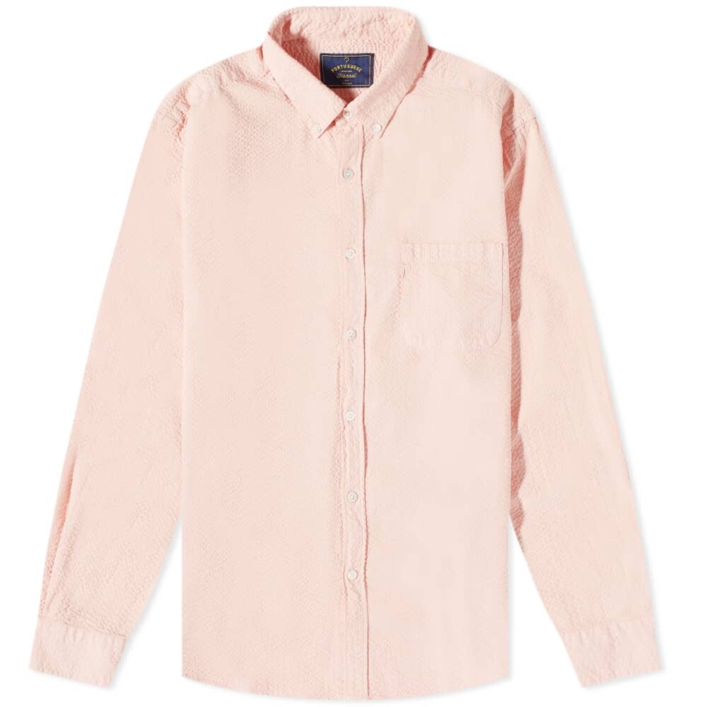 

Рубашка Portuguese Flannel Atlantico Seersucker Shirt