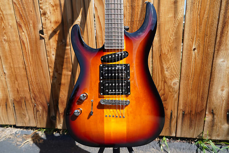 Электрогитара ESP LTD SC-20 Stephen Carpenter 3-Tone Burst Left Handed 6-String Electric Guitar