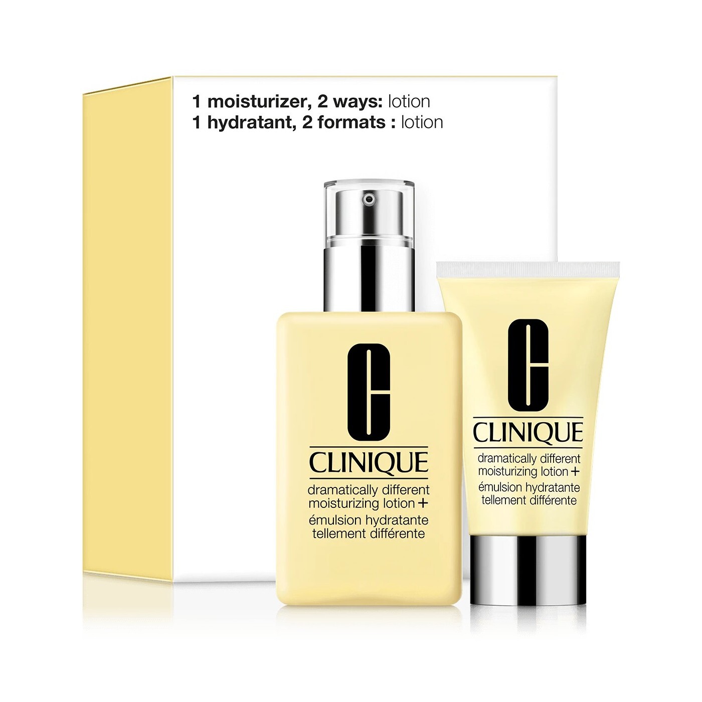 

Набор Clinique 1 Moisturizer, 2 Ways: Dramatically Different Moisturizing Lotion+, 2 предмета