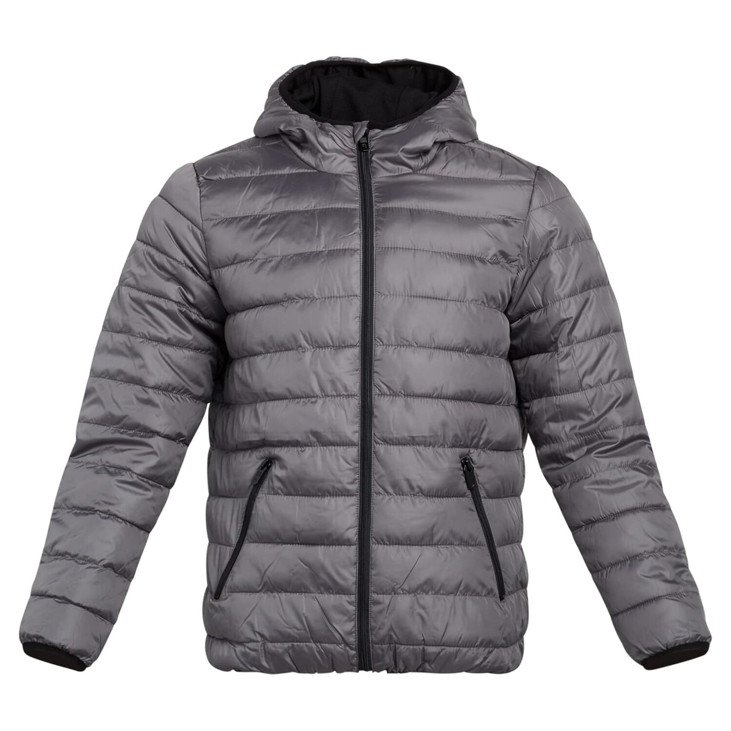 

Мужская зимняя куртка Perry Ellis Quilted Bubble, серый