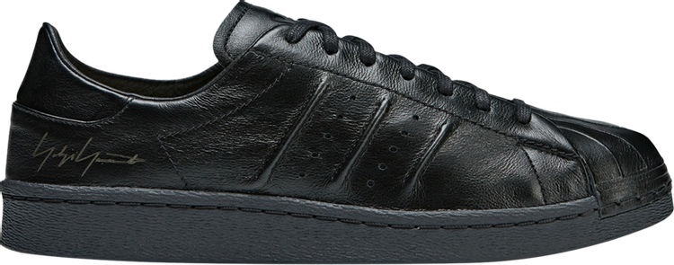 Кроссовки Y-3 Superstar 'Triple Black', черный кроссовки adidas y 3 superstar triple black черный