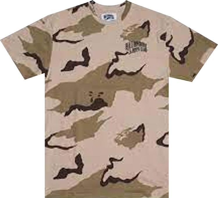 Футболка Billionaire Boys Club Celestial Knit Tee 'Camo/Smoke', зеленый - фото