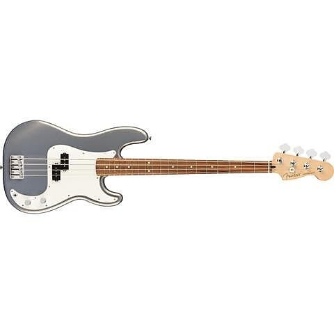 

Fender P BASS Player Series Pau Ferro Neck в цвете SILVER 0149803581