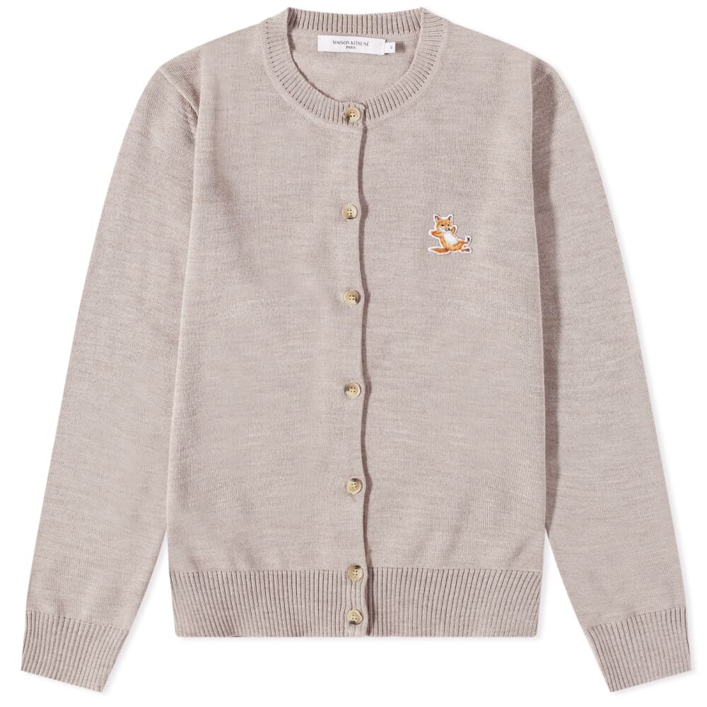 

Джемпер Maison Kitsune Chillax Fox Patch Adjusted R-Neck Cardigan