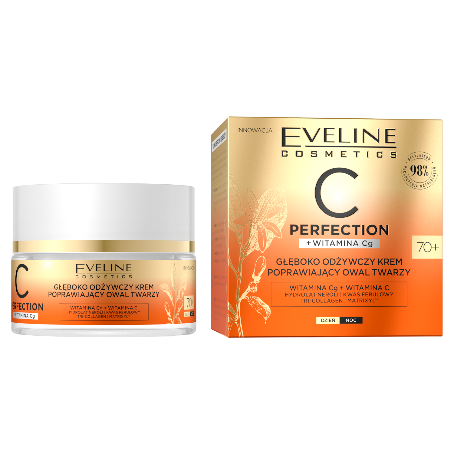 Eveline Cosmetics C-Perfection питательный крем для лица 70+, 50 мл –  заказать с доставкой из-за рубежа через онлайн-сервис «CDEK.Shopping»