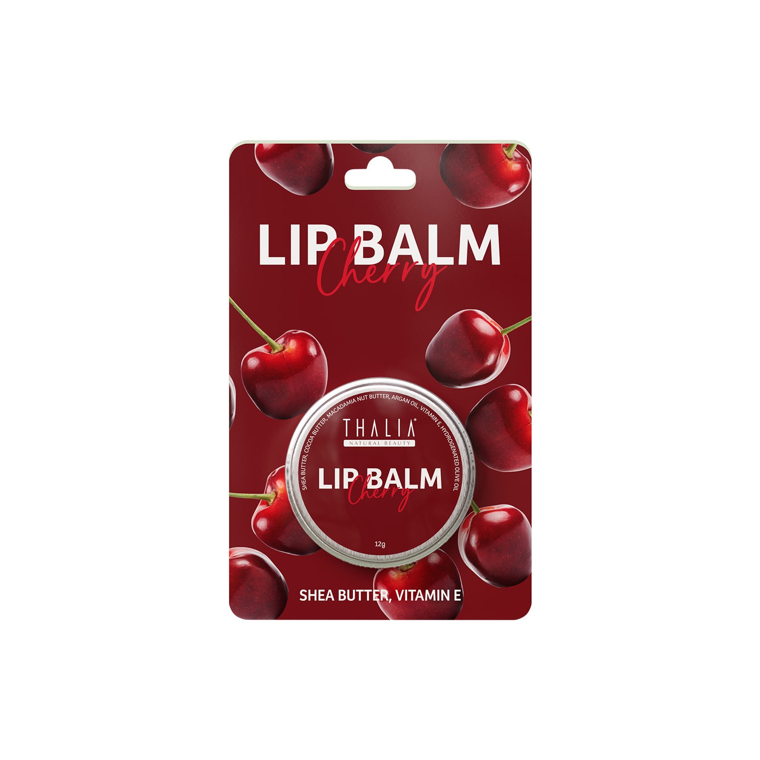 цена Бальзам для губ Thalia Cherry Flavor с интенсивным увлажнением