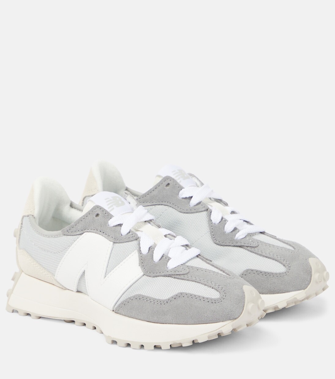

Кроссовки 327 с замшевой отделкой New Balance, серый