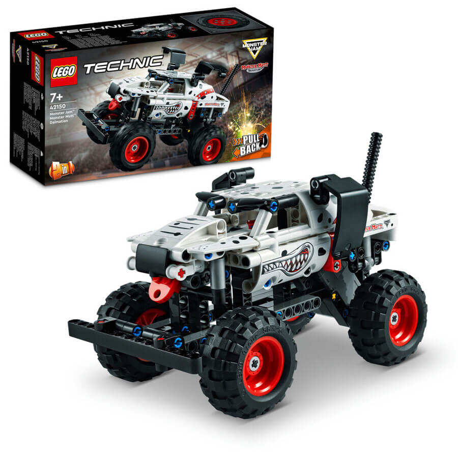 цена Конструктор LEGO Грузовик MonsterJam Долматинец, 244 детали