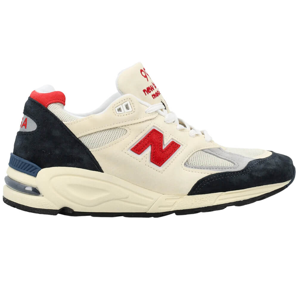 

Кроссовки New Balance Made In Usa 990v2, белый/черный