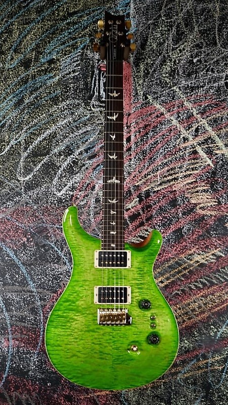 

PRS Custom 24-08 Flame Maple 10-top Eriza Verde Hybrid Package