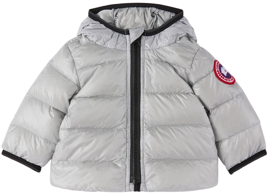 

Пуховик с капюшоном Baby Silver Crofton Canada Goose Kids