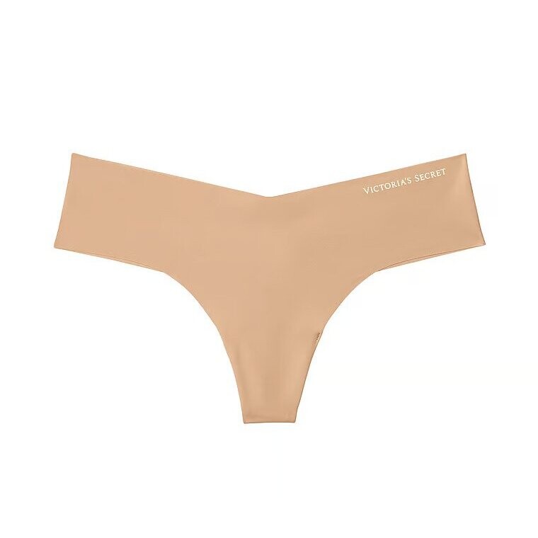 

Трусы-стринги Victoria's Secret No-Show Smooth, бежевый