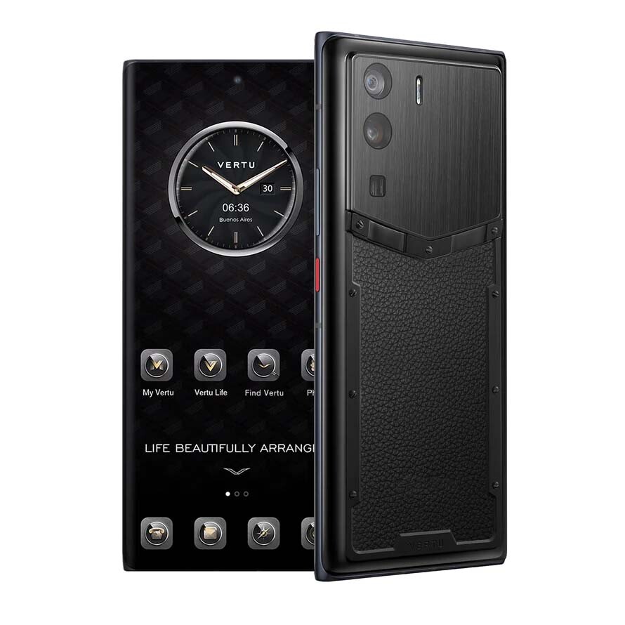 

Смартфон Vertu Metavertu Black Calfskin 12Гб/512Гб, 2 Nano-SIM, черный