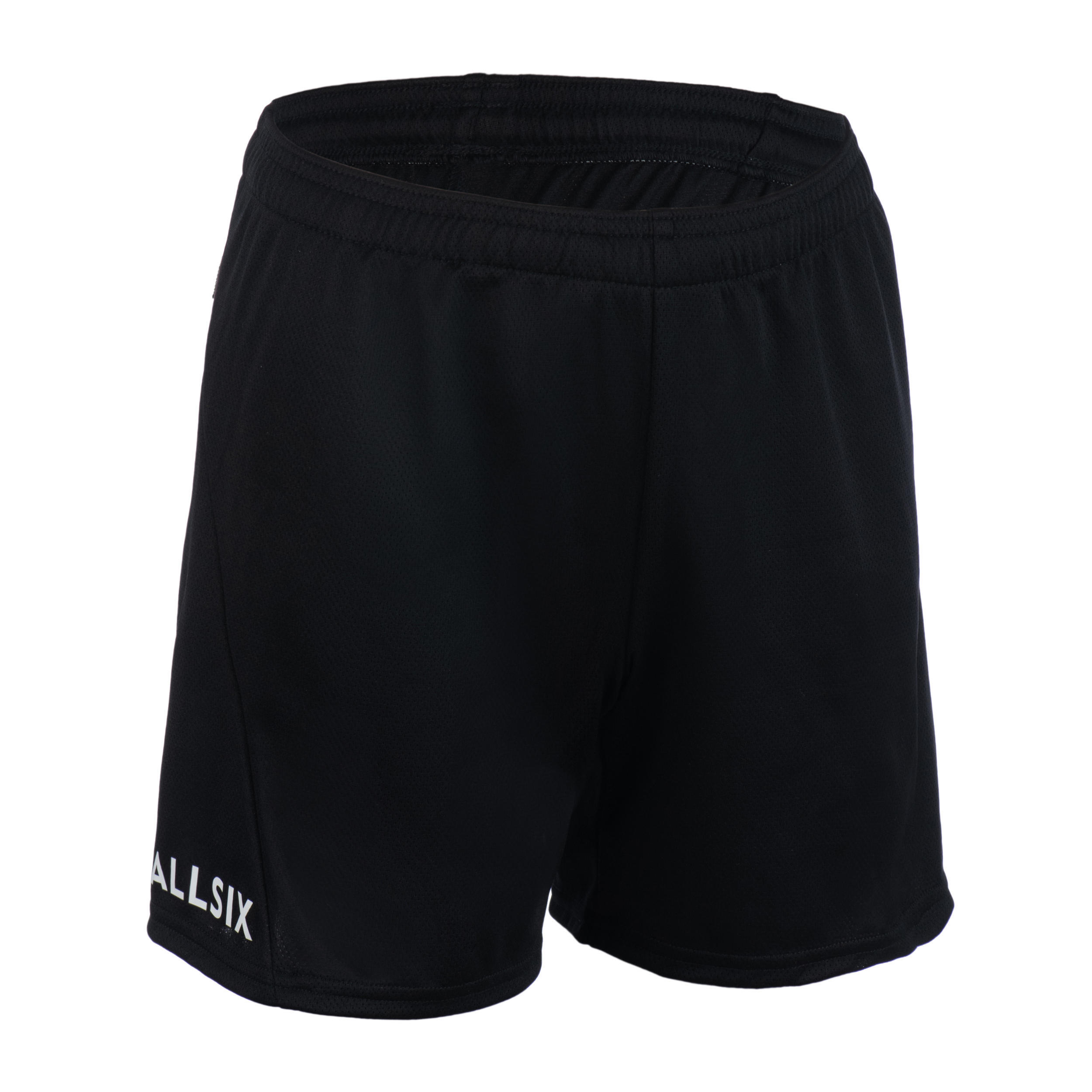 Мужские волейбольные шорты - VS Training черные ALLSIX, черный волейбольные шорты decathlon v100 allsix черный