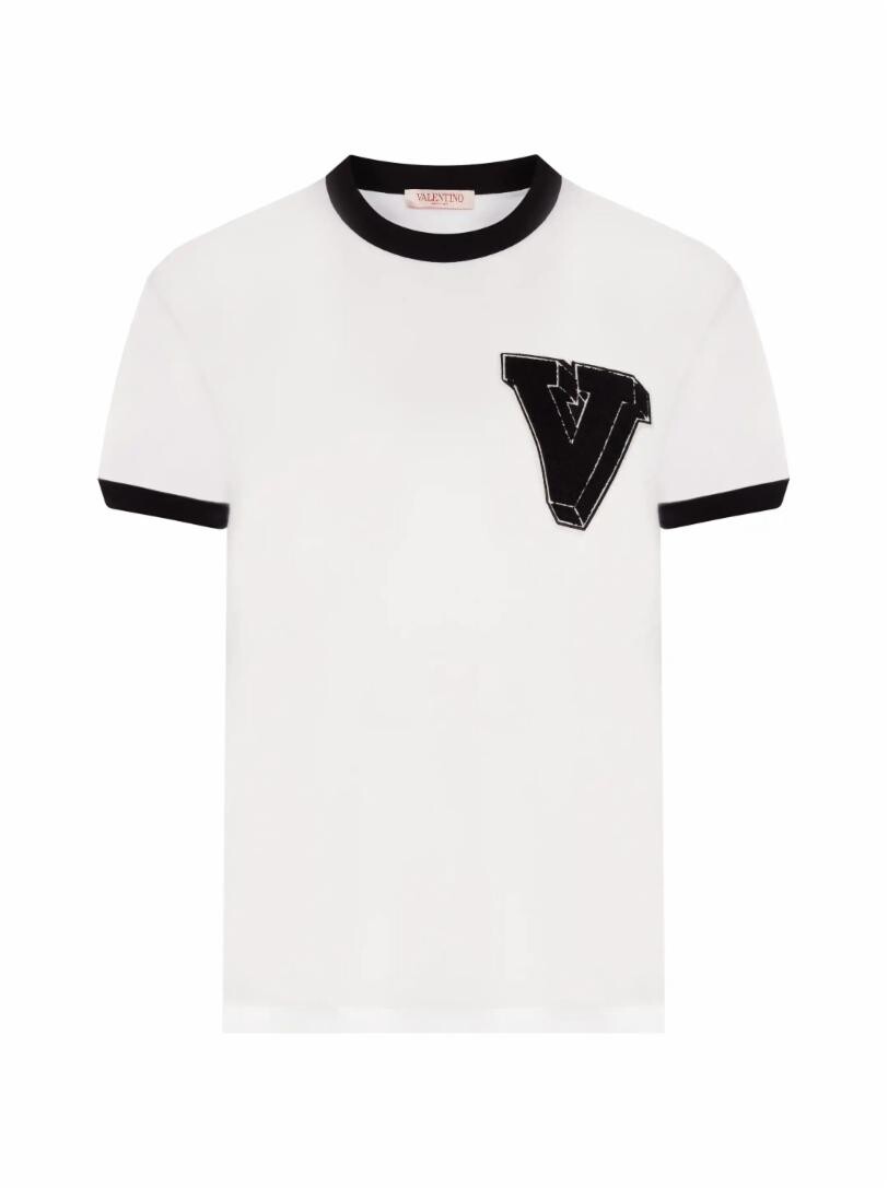 

Хлопковая футболка V-logo Valentino
