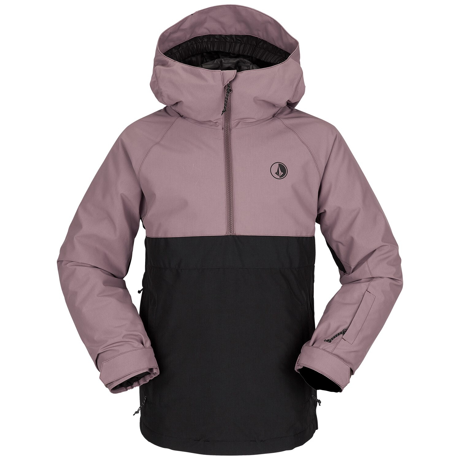 

Пуловер детский Volcom Sluff утепленный, розовый / черный