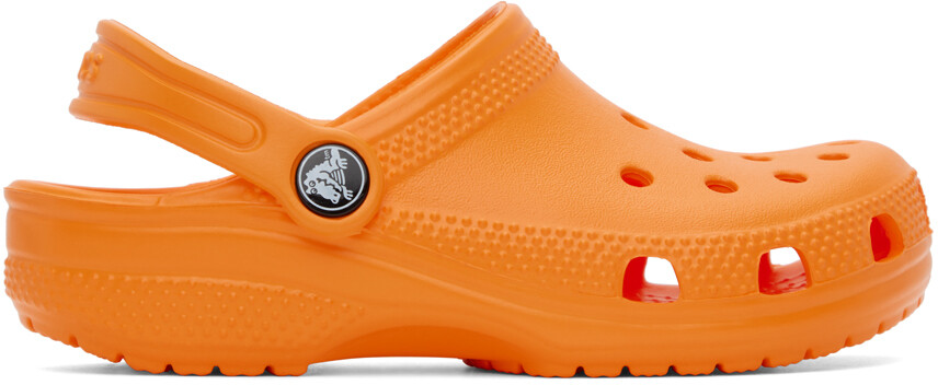 

Детские классические оранжевые сабо Crocs