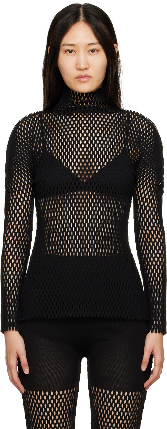 

Водолазка Black Seed Mesh AP Issey Miyake