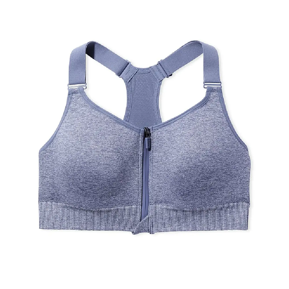 

Топ спортивный Victoria's Secret Pink Active Seamless Air High-impact, синий