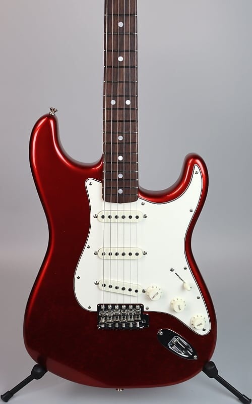 Fender custom shop stratocaster deals candy apple red