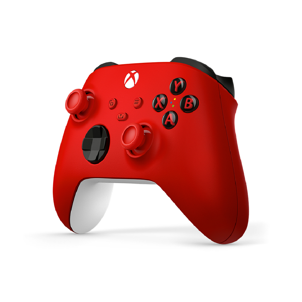 Беспроводной геймпад Microsoft Xbox, красный беспроводной геймпад microsoft xbox usa spec черный qat 0001