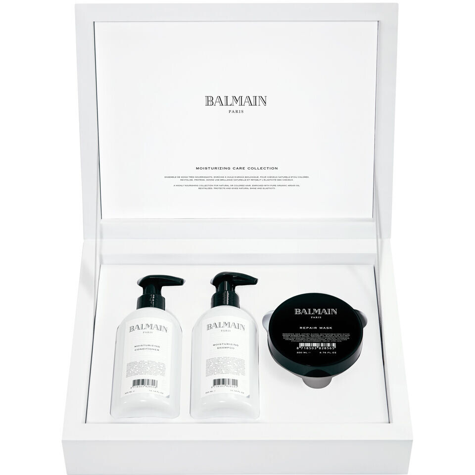 

Balmain Moisturizing набор: шампунь для волос, 300 мл + кондиционер для волос, 300 мл + маска для волос, 200 мл