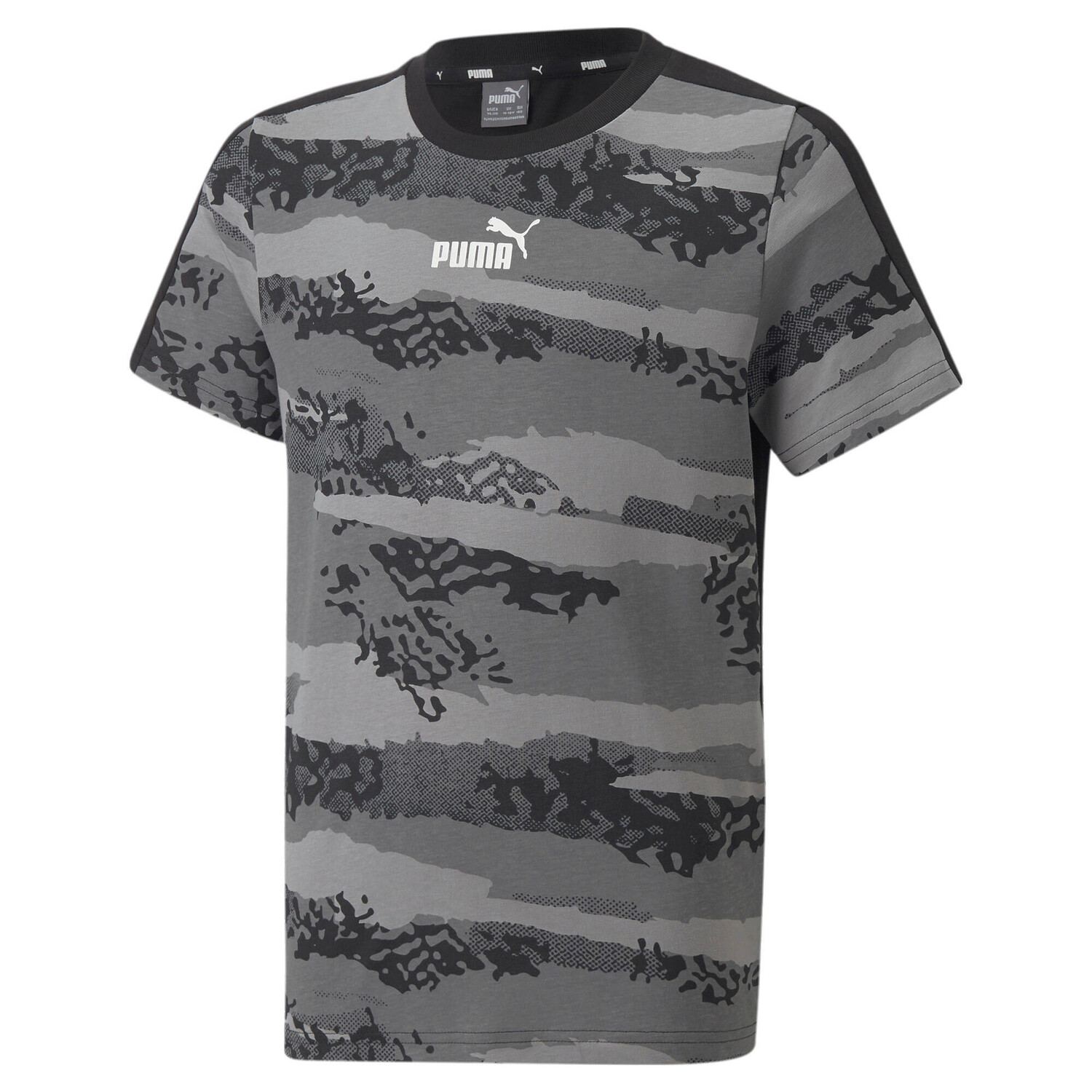 

Детская футболка Puma Alpha AOP, черный