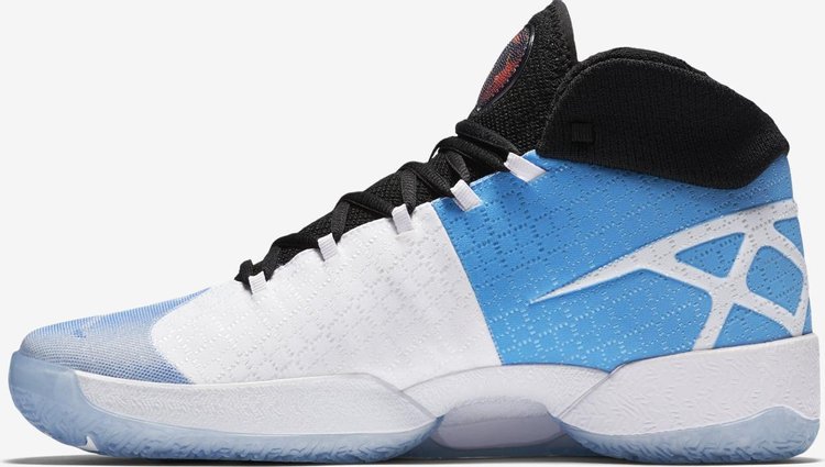 Jordan 30 on sale blue white