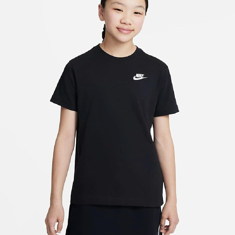 

Футболка Nike Sportswear Older Kids', черный
