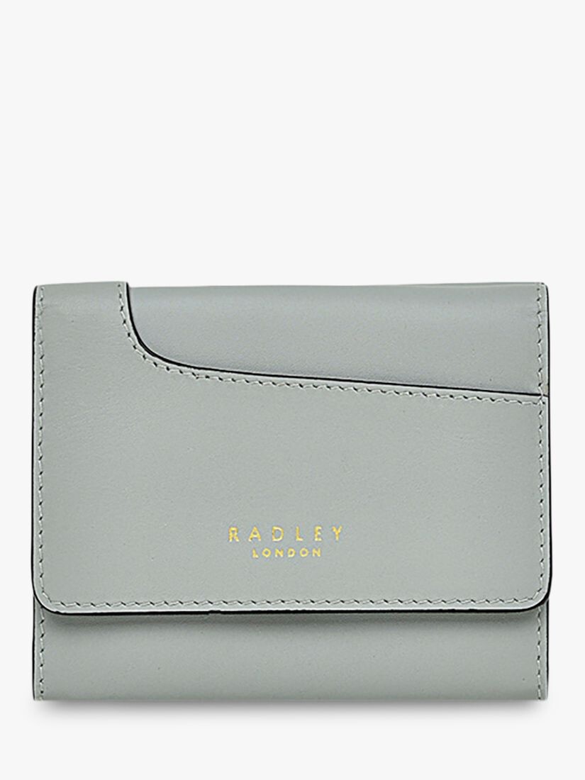 

Маленькая кожаная сумка Pockets 2.0 тройного сложения Radley, эвкалипт
