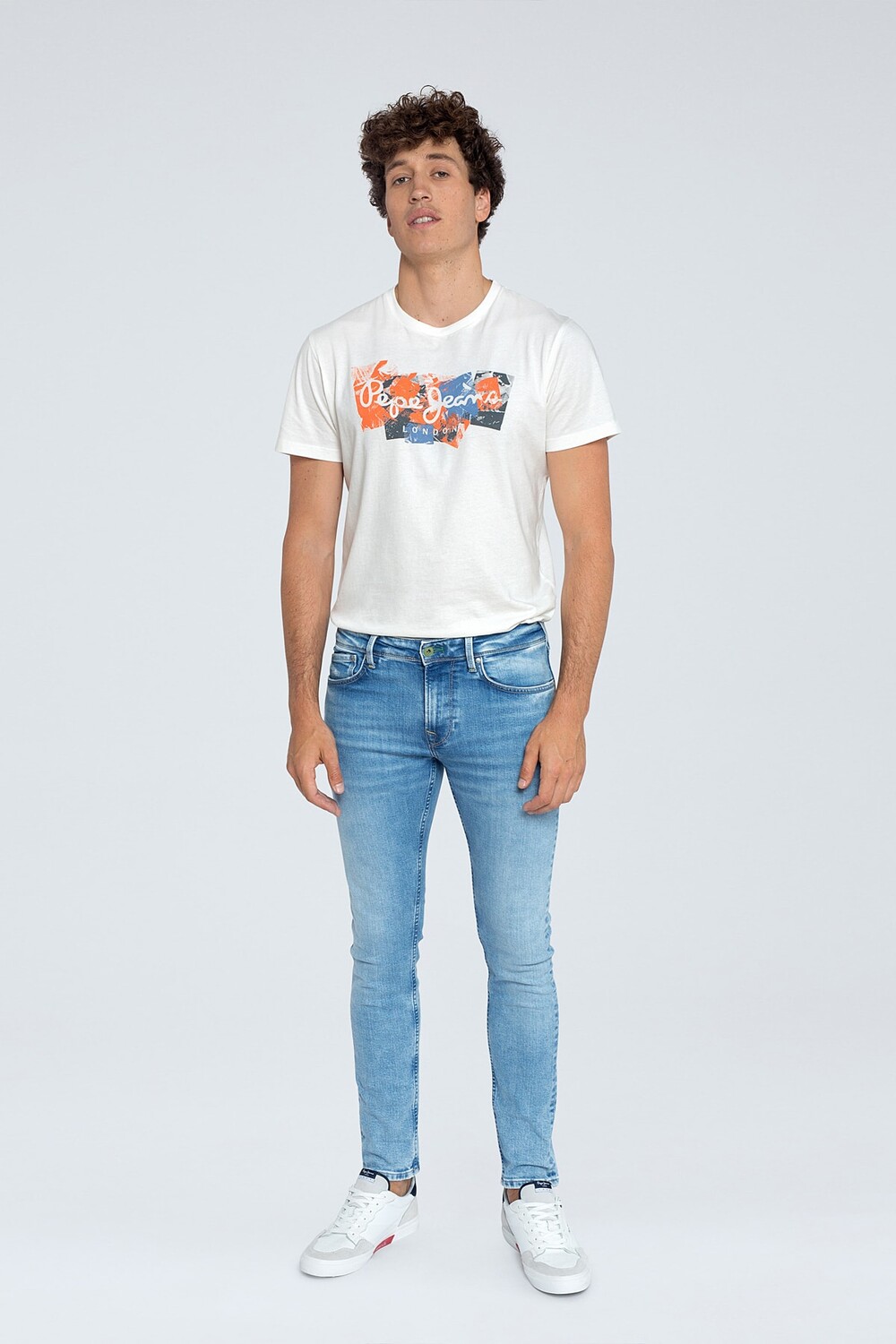 

Джинсы - Темно-синие - Скинни Pepe Jeans, темно-синий