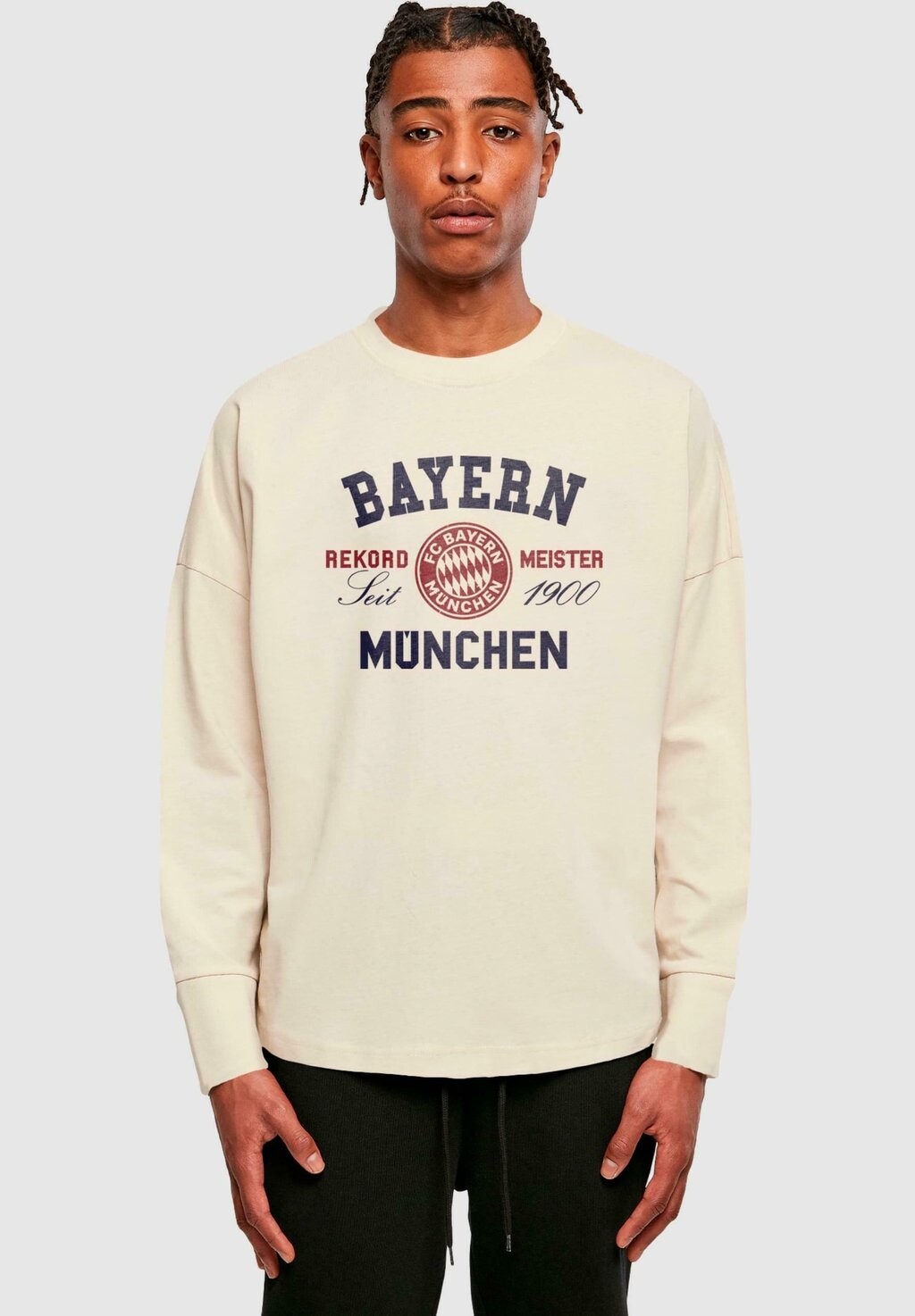 

Команда Fc Bayern Rekordmeister Longsleeve FC Bayern München, цвет sand