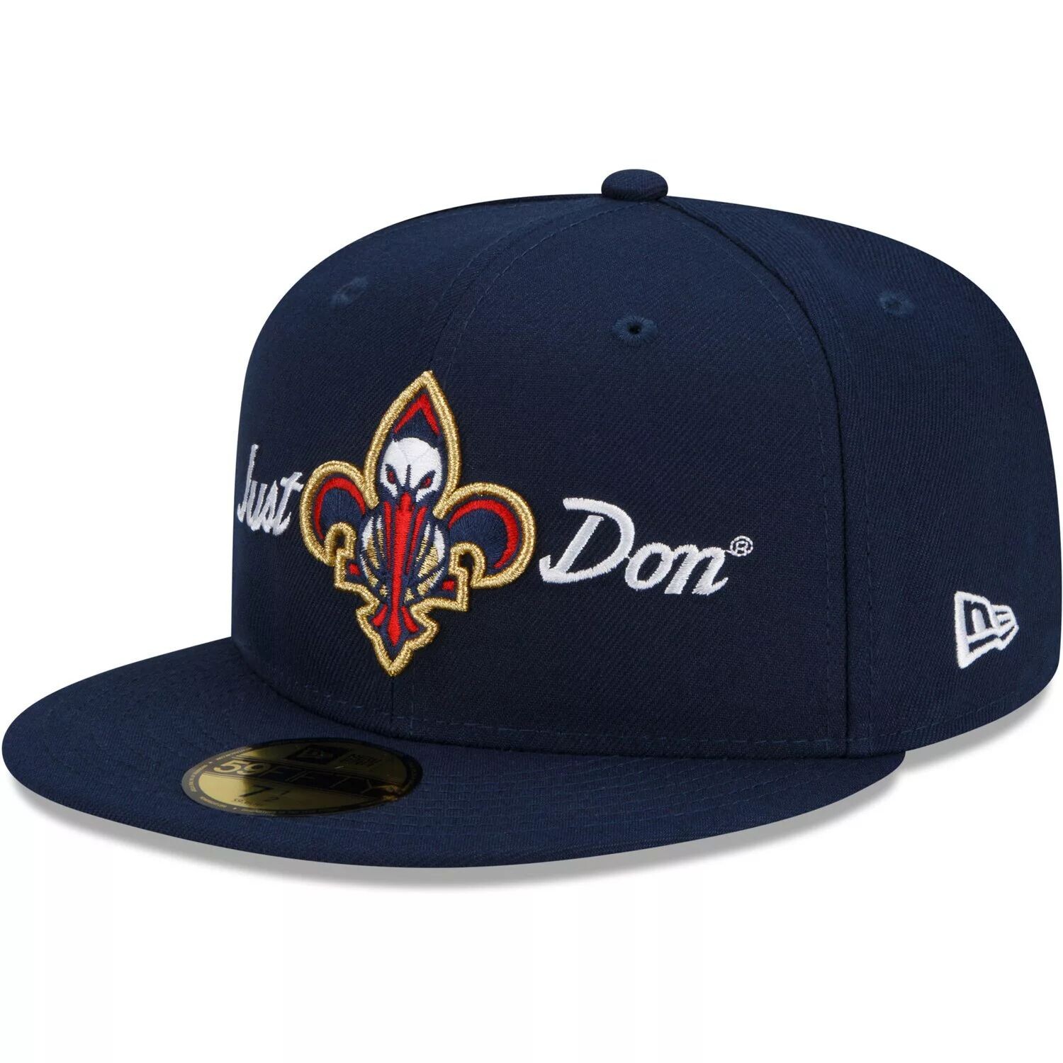 

Мужская приталенная шляпа New Era x Just Don Navy New Orleans Pelicans 59FIFTY