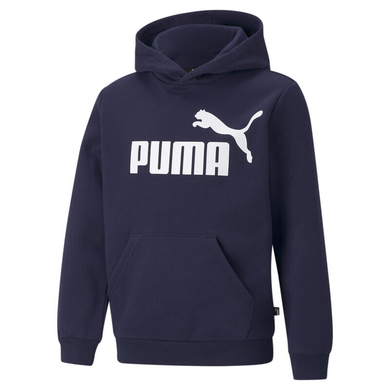 

Толстовка с большим логотипом Essentials Kids PUMA Peacoat Blue, цвет purpura