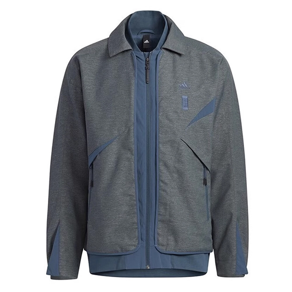 

Куртка Adidas Wj Feng Wv, серый/синий
