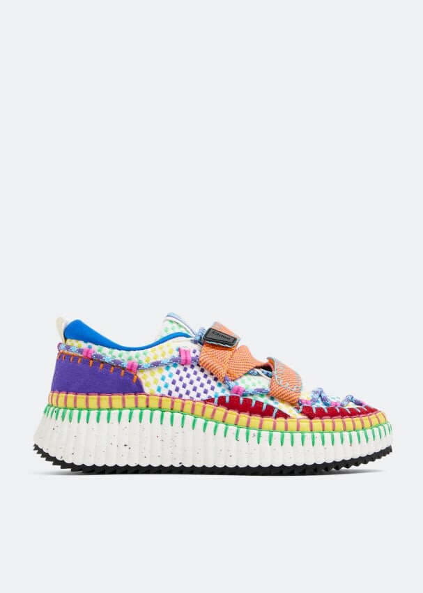 

Кроссовки CHLOÉ Nama sneakers, разноцветный