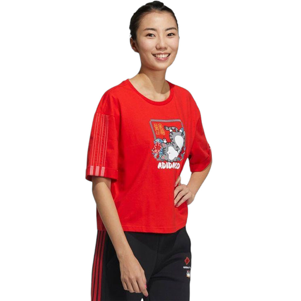 

Adidas Neo Tee, red, Красный