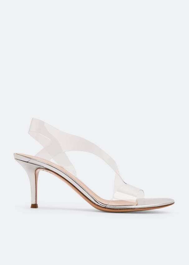 

Сандалии GIANVITO ROSSI Metropolis sandals, серебряный