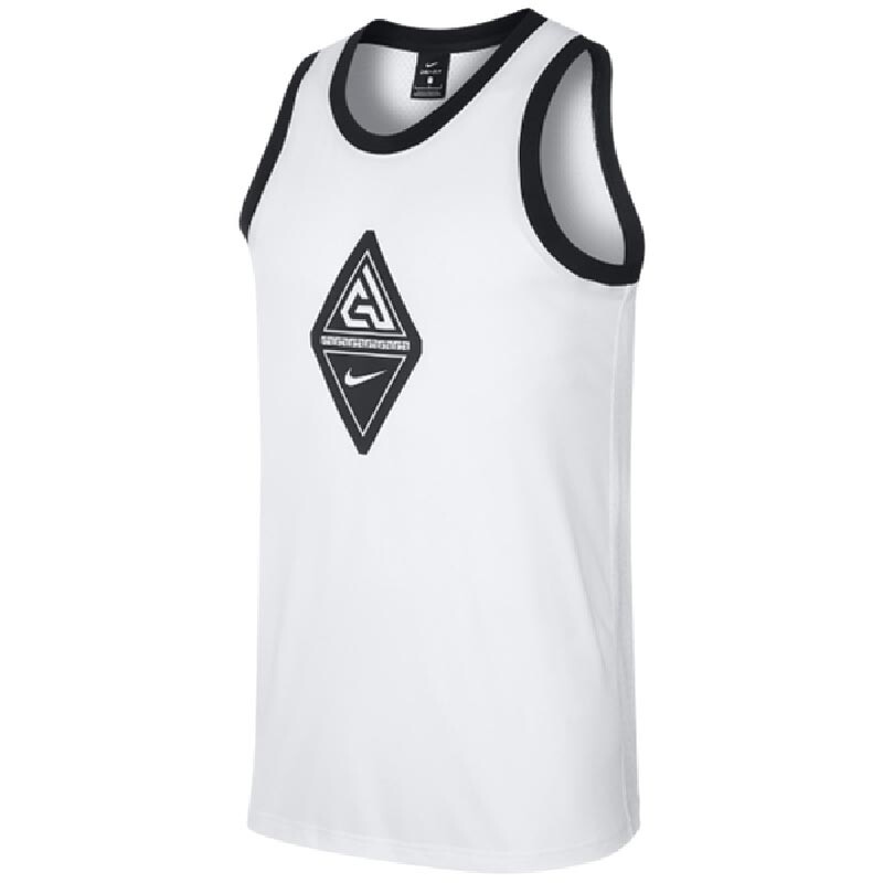 

Майка Nike Dri-Fit Giannis, белый/черный