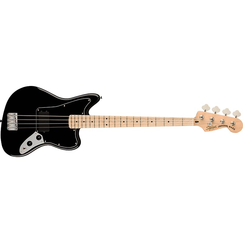 Fender Squier Affinity Series Jaguar Bass H, кленовый гриф, черный 0378503506