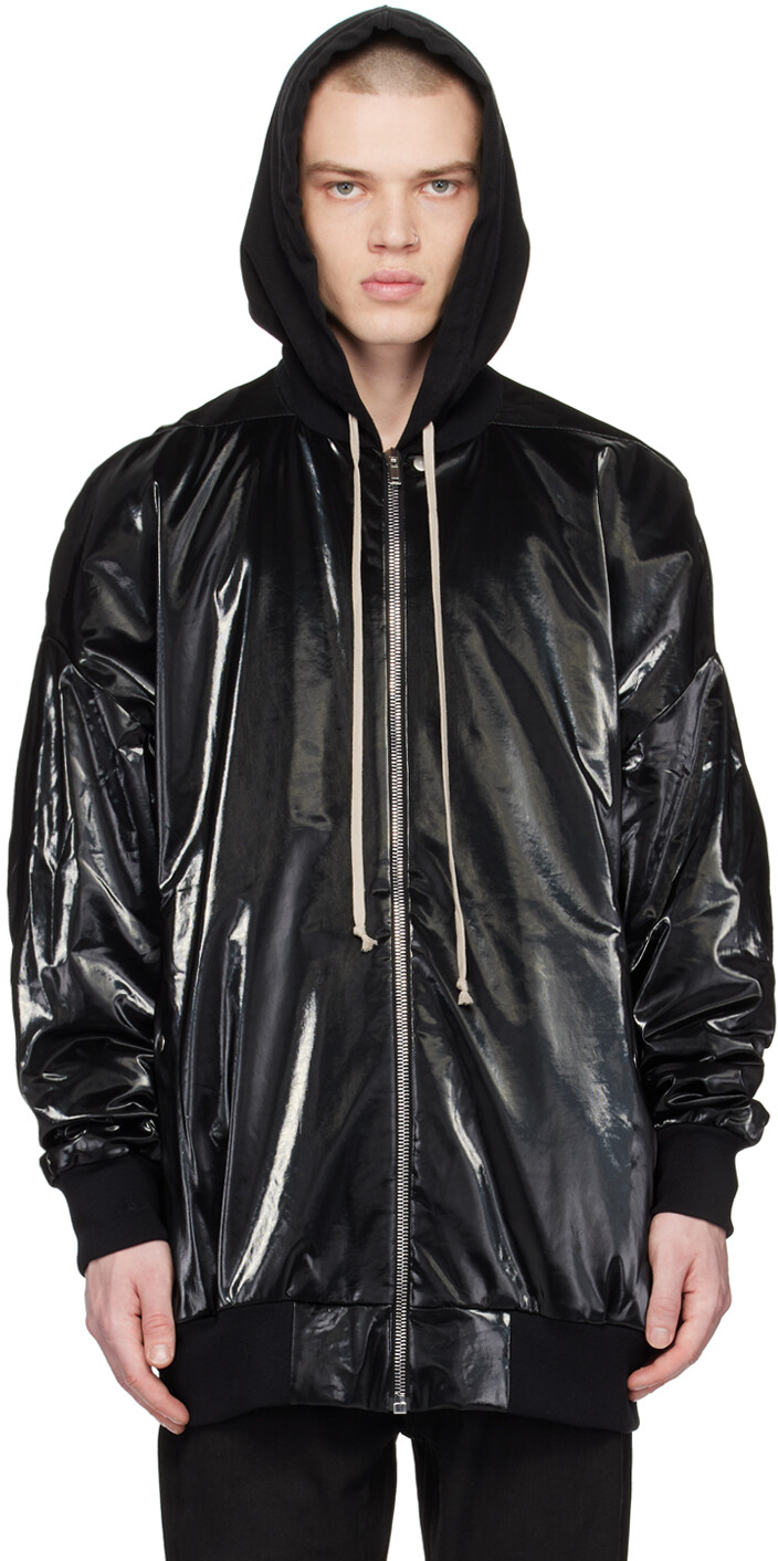 

Черный бомбер Jumbo Flight Rick Owens Drkshdw