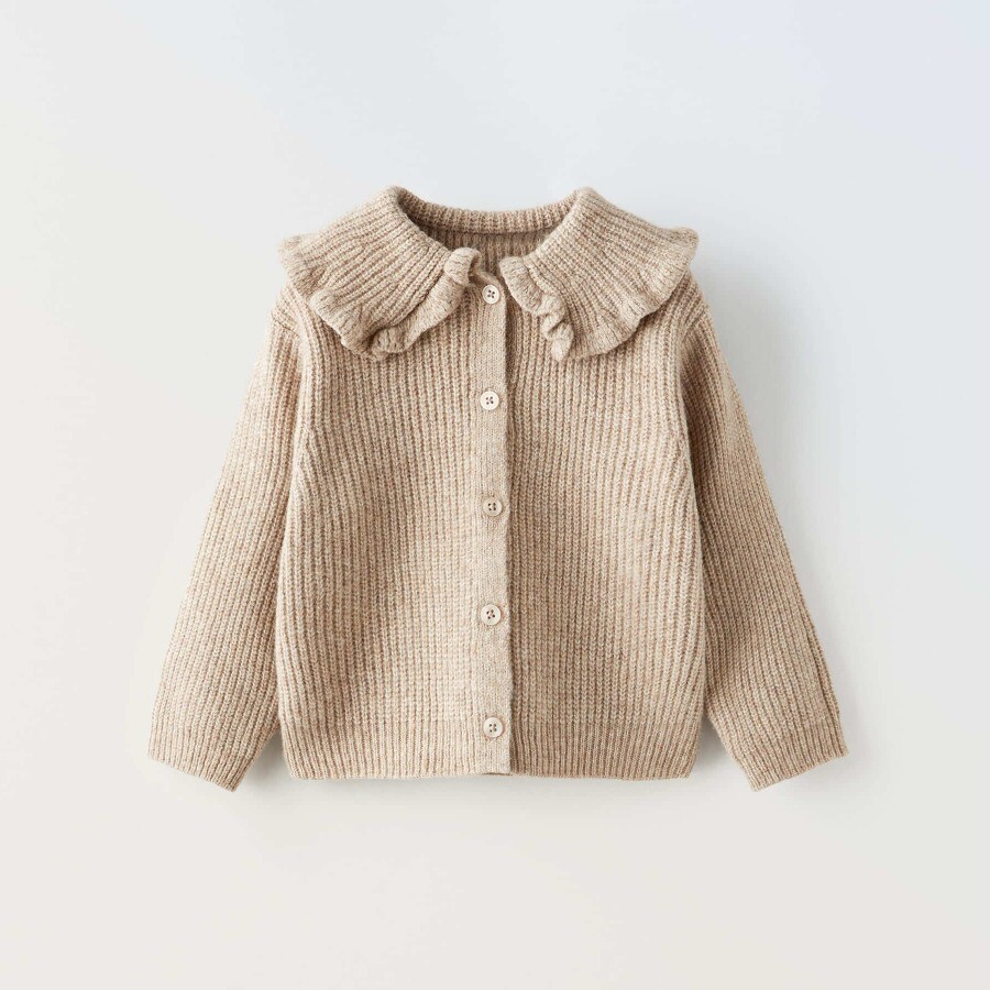 

Кардиган Zara, светло-бежевый