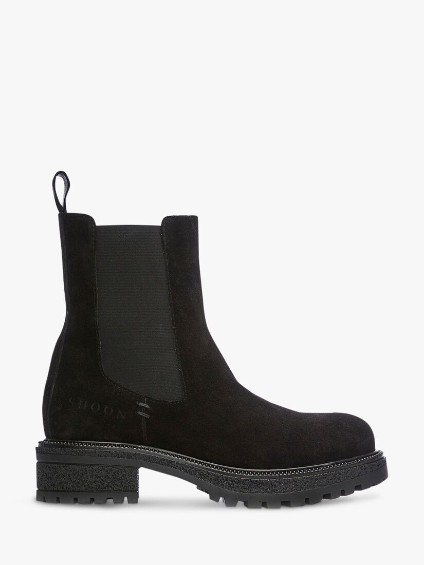 

Moda in Pelle Shoon Замшевые ботинки челси Adesso, черные
