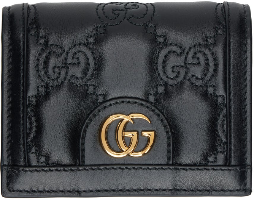 

Черный кошелек с логотипом GG Gucci