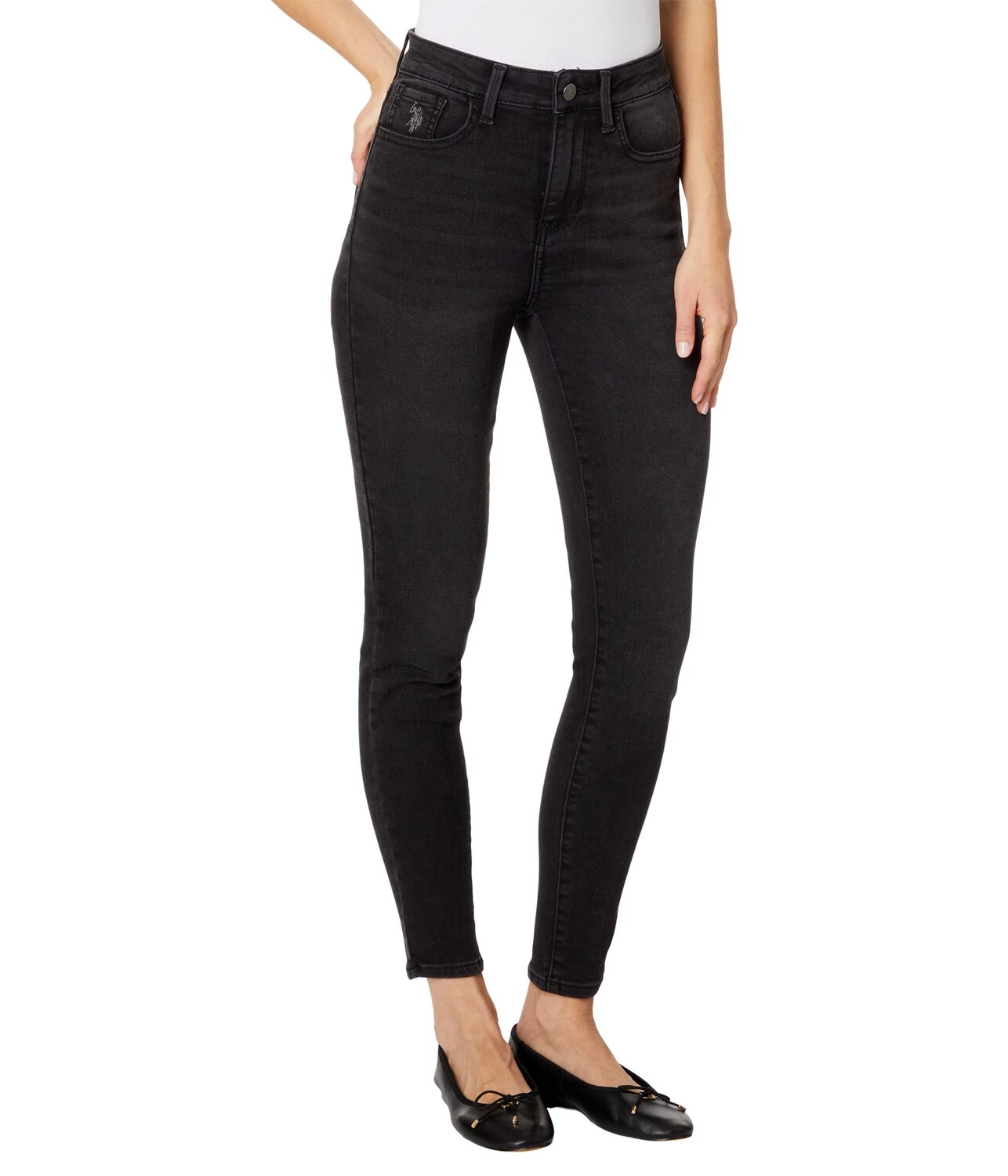 

Джинсы U.S. POLO ASSN., Uspa Ultra High-Rise Jeans in Black
