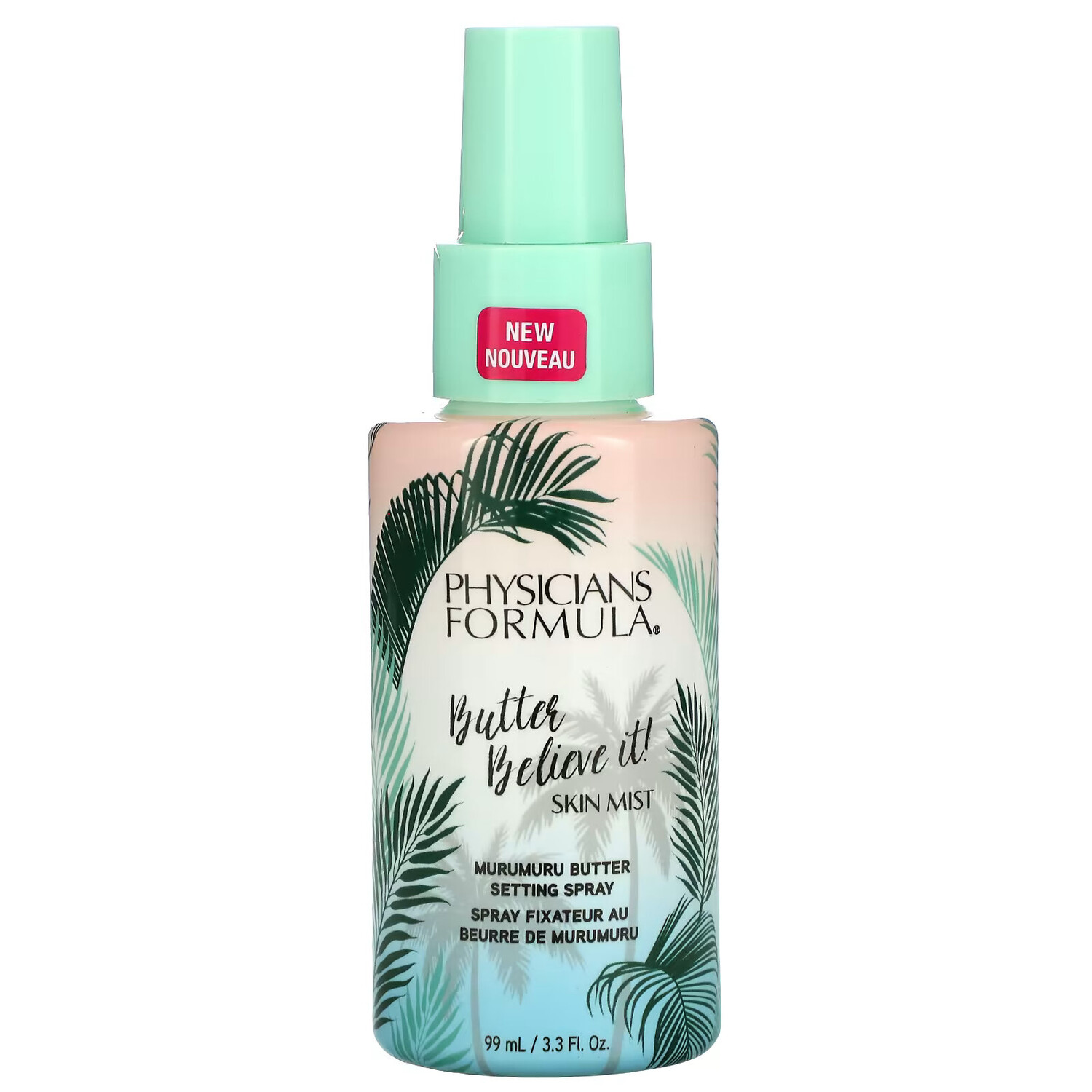 

Physicians Formula, Butter Believe It! Skin Mist, спрей с маслом мурумуру, 99 мл (3,3 жидк. Унции)