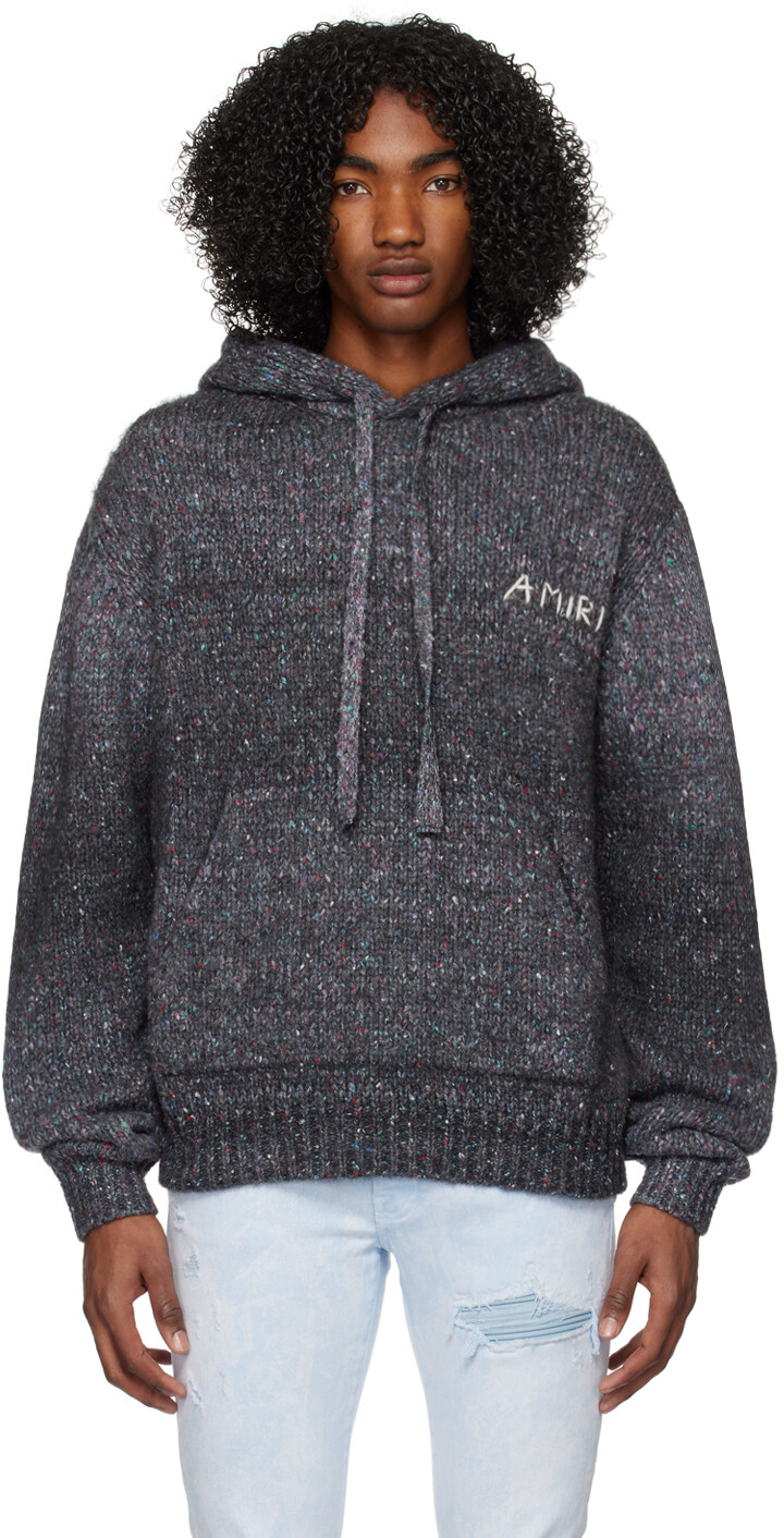 

Худи черного цвета с эффектом космической окраски AMIRI