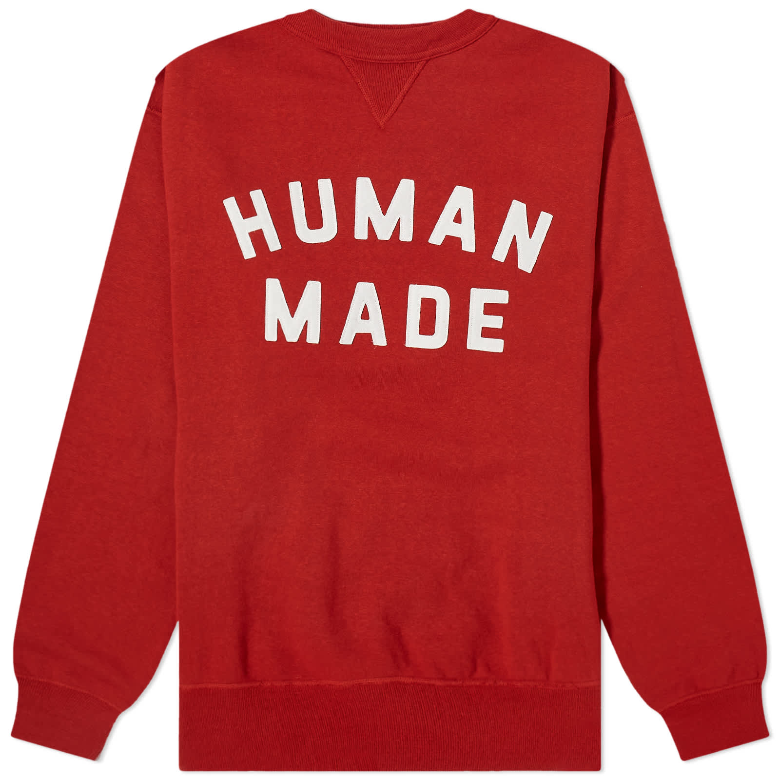 Свитшот Human Made Logo, цвет Red худи human made logo серый