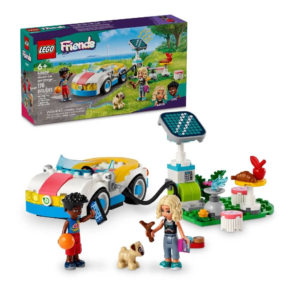 

Конструктор Lego Electric Car and Charger, 170 деталей