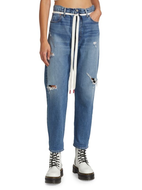 

Джинсы harper со шнурками Denimist Blue